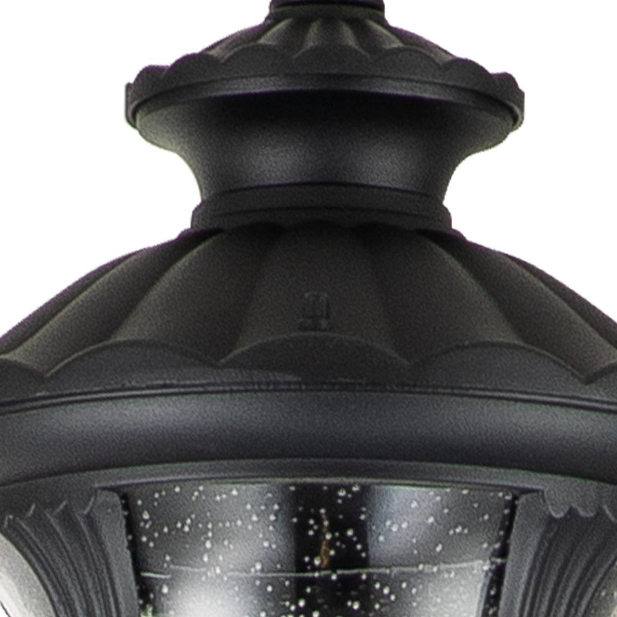 elstead chicago 1 light single outdoor head lamp post Living Room Close Up