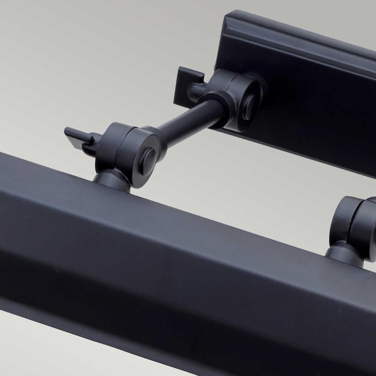 chawton large black picture light elstead lighting Close Up