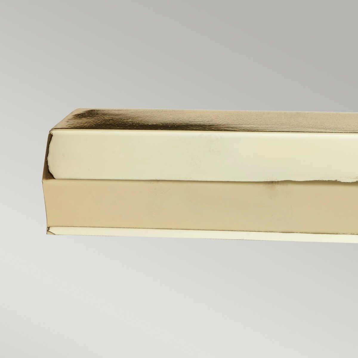 chawton large polished brass picture light elstead lighting Close Up LED Bulb