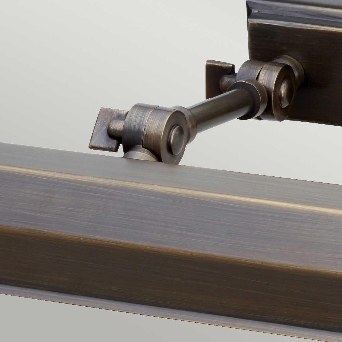 chawton medium dark bronze picture light elstead lighting Close Up