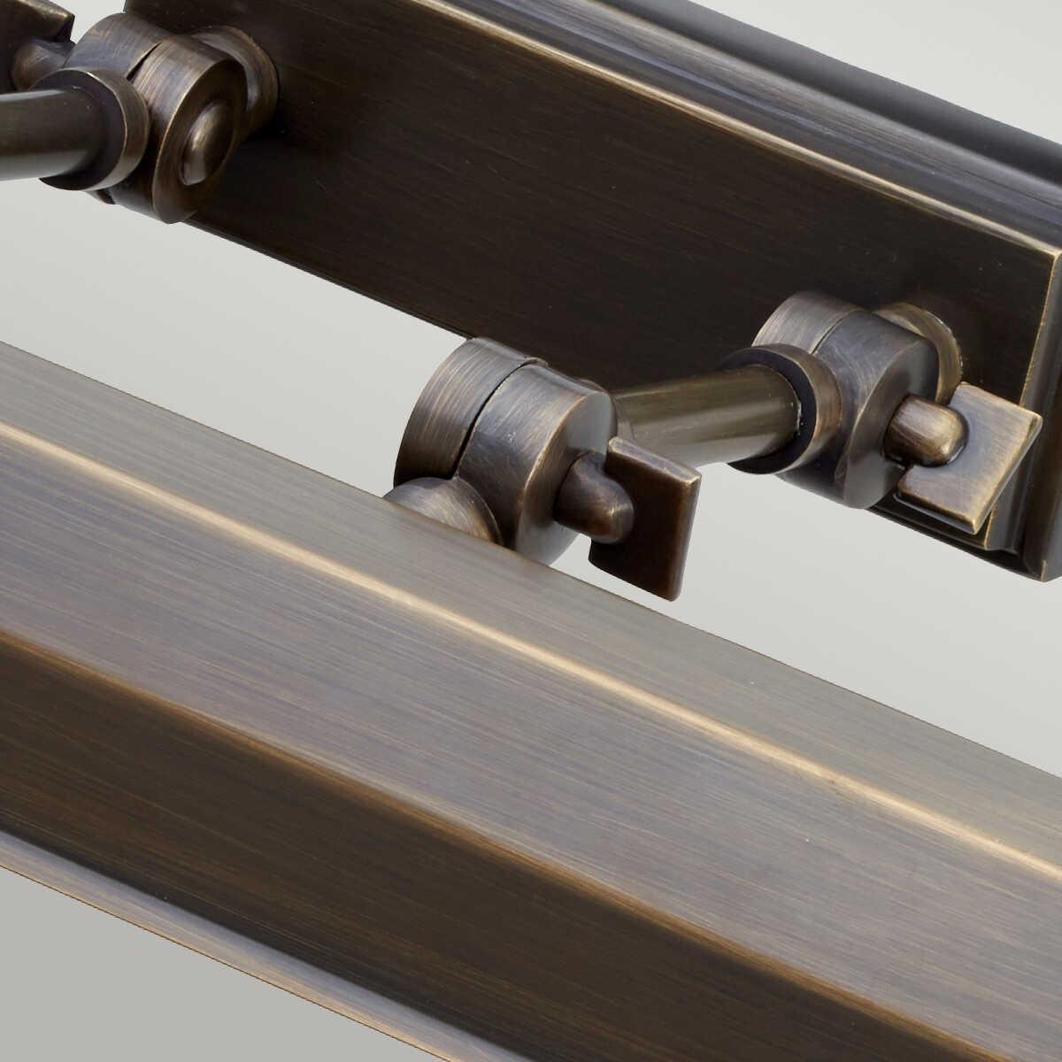 chawton medium dark bronze picture light elstead lighting Close Up LED Bulb