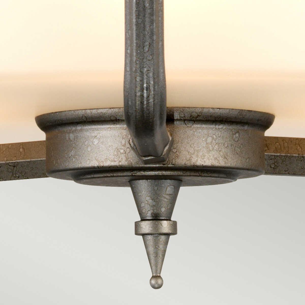 Elstead Lighting Crown 3 Light Semi-Flush Pendant Living room weight image