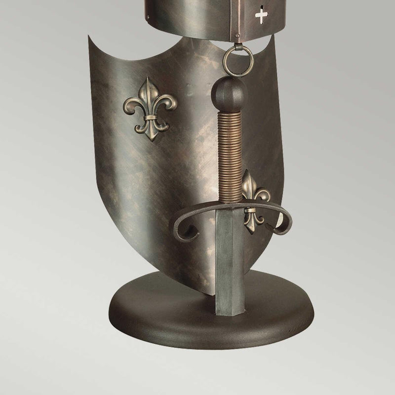 Traditional Table Lamps - Elstead Crusader Table Lamp CRUSADER T/L 3