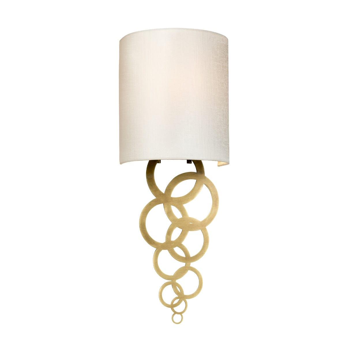 Curtis Small 1 Light Aged Brass Wall Light ,CURTIS-SMALL-AB,Elstead Lighting,1