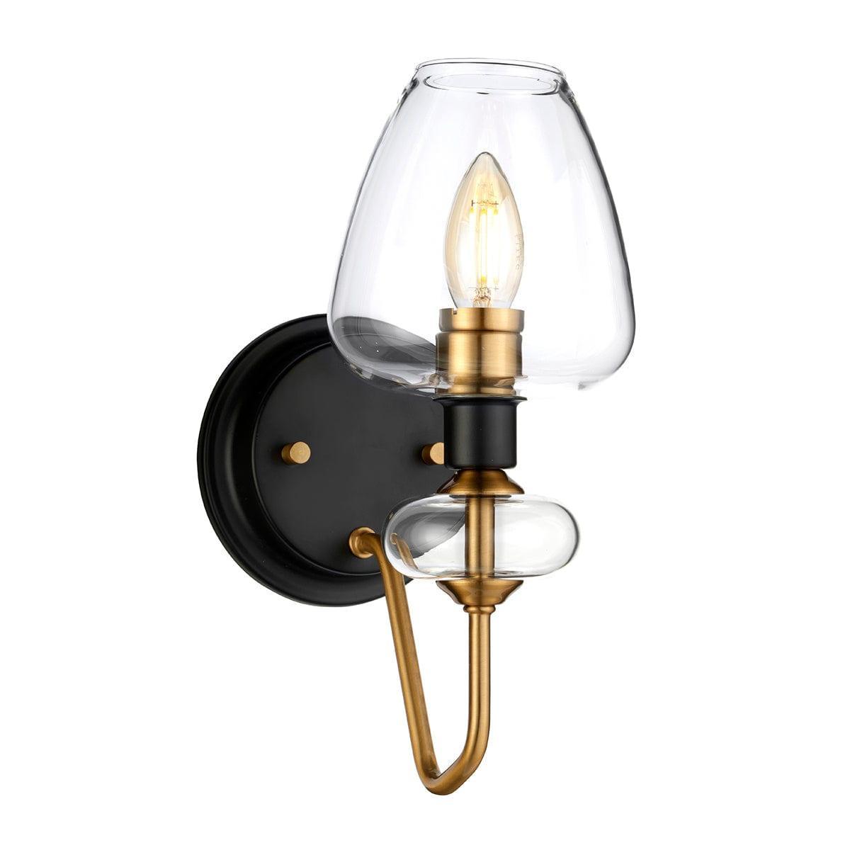 Armand Aged Brass Wall Light ,DL-ARMAND1-AB,Elstead Lighting,1