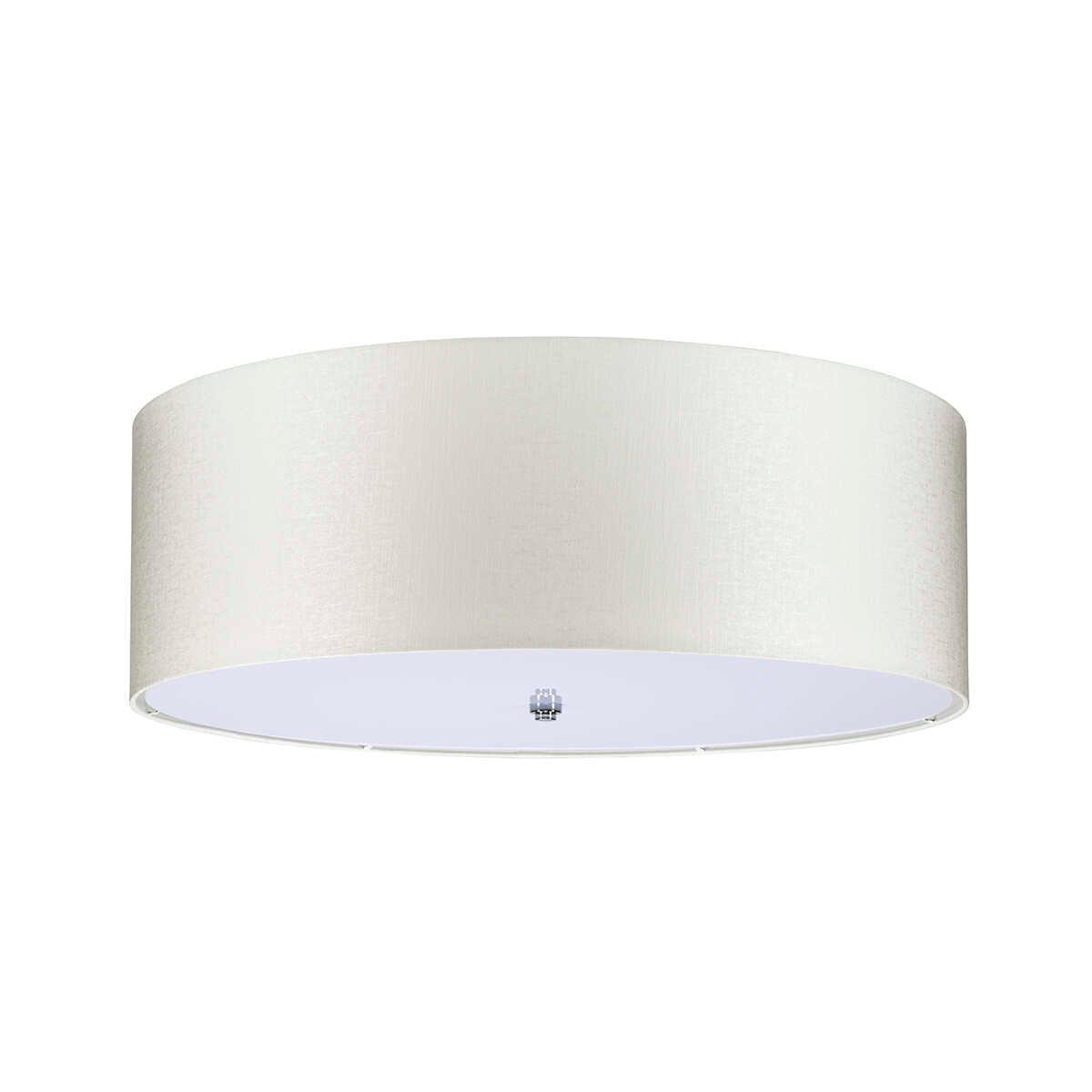 Elstead Fletcher 30" Pendant with Polished Chrome Finial Living room wide shot