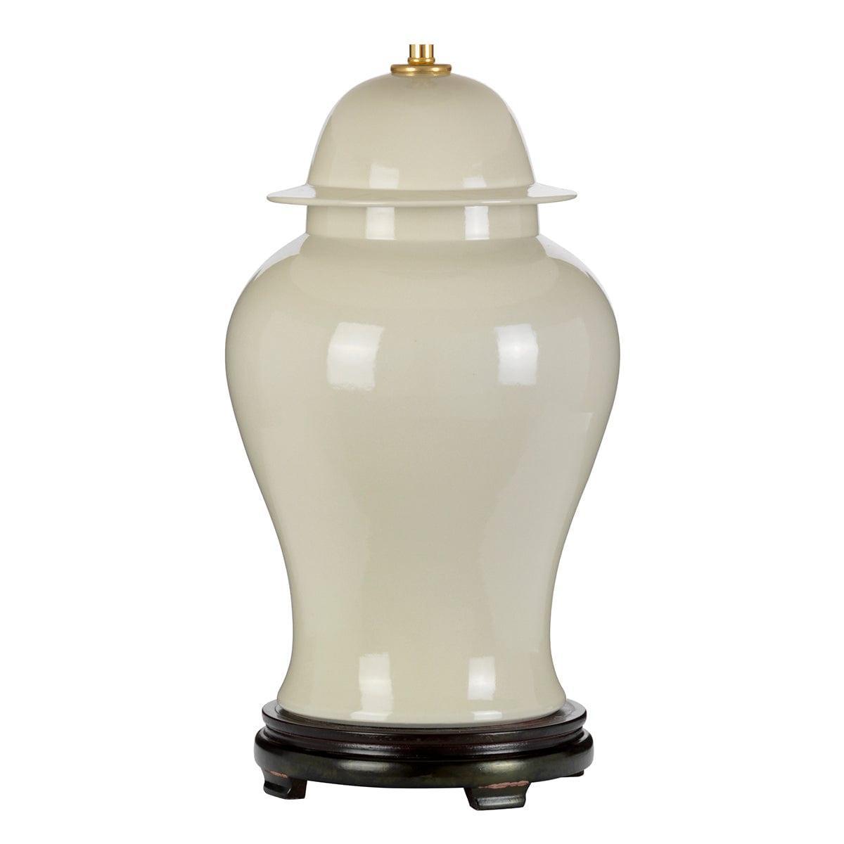 Elstead Tongling Cream Ceramic Table Lamp (Base Only)