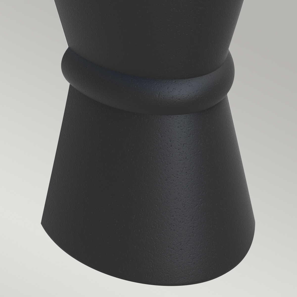 elstead dungarvan black finish outdoor up and down wall light Living Room Close Up