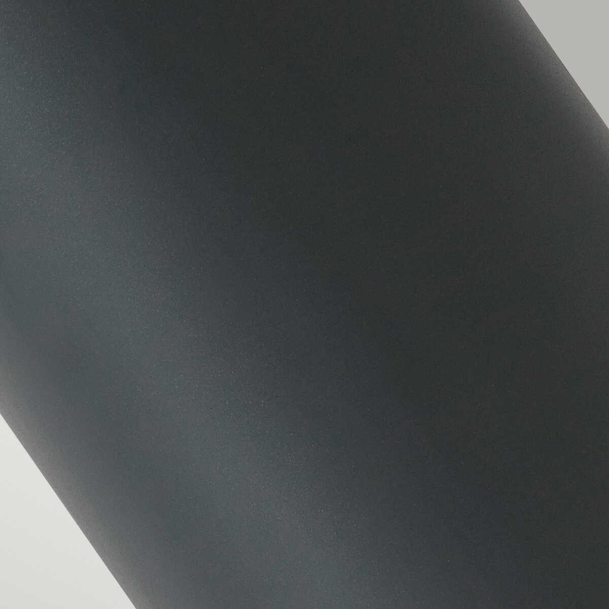norlys egersund led medium graphite outdoor bollard light Living Room Close Up
