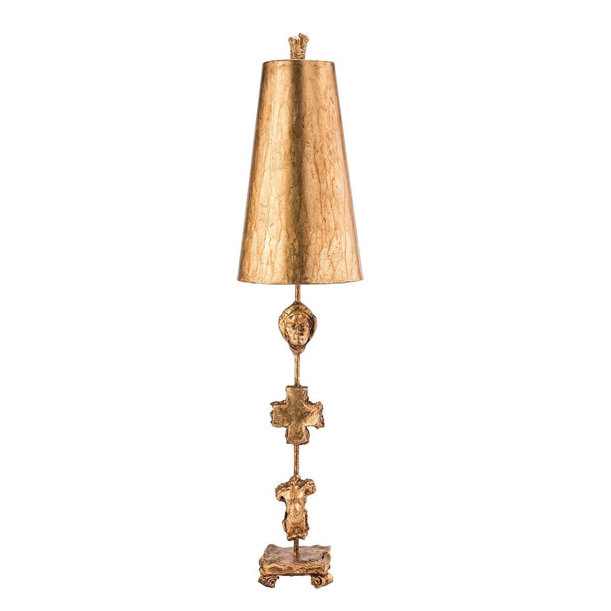 Flambeau Fragment 1 Light Table Lamp - Gold 1