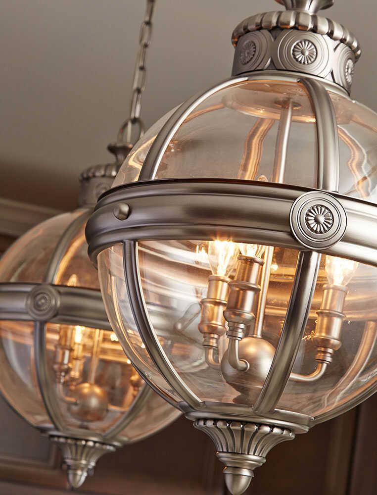 Feiss Adams 3 Light Pendant Ceiling Light-Ceiling Pendant Lights-Elstead Lighting-9-Tiffany Lighting Direct