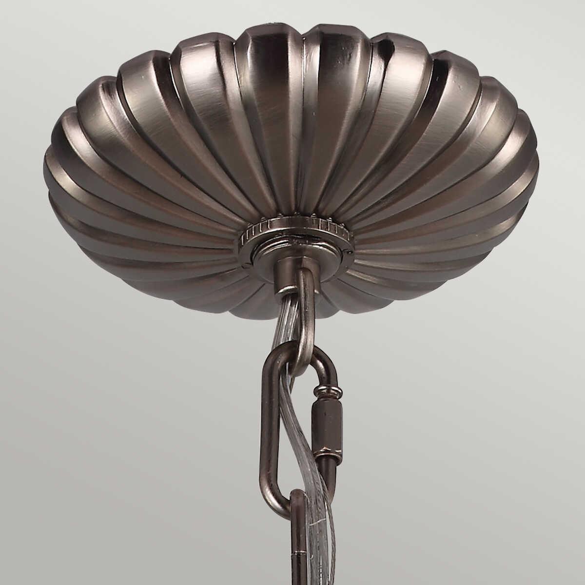 Feiss Adams 3 Light Pendant Ceiling Light-Ceiling Pendant Lights-Elstead Lighting-5-Tiffany Lighting Direct