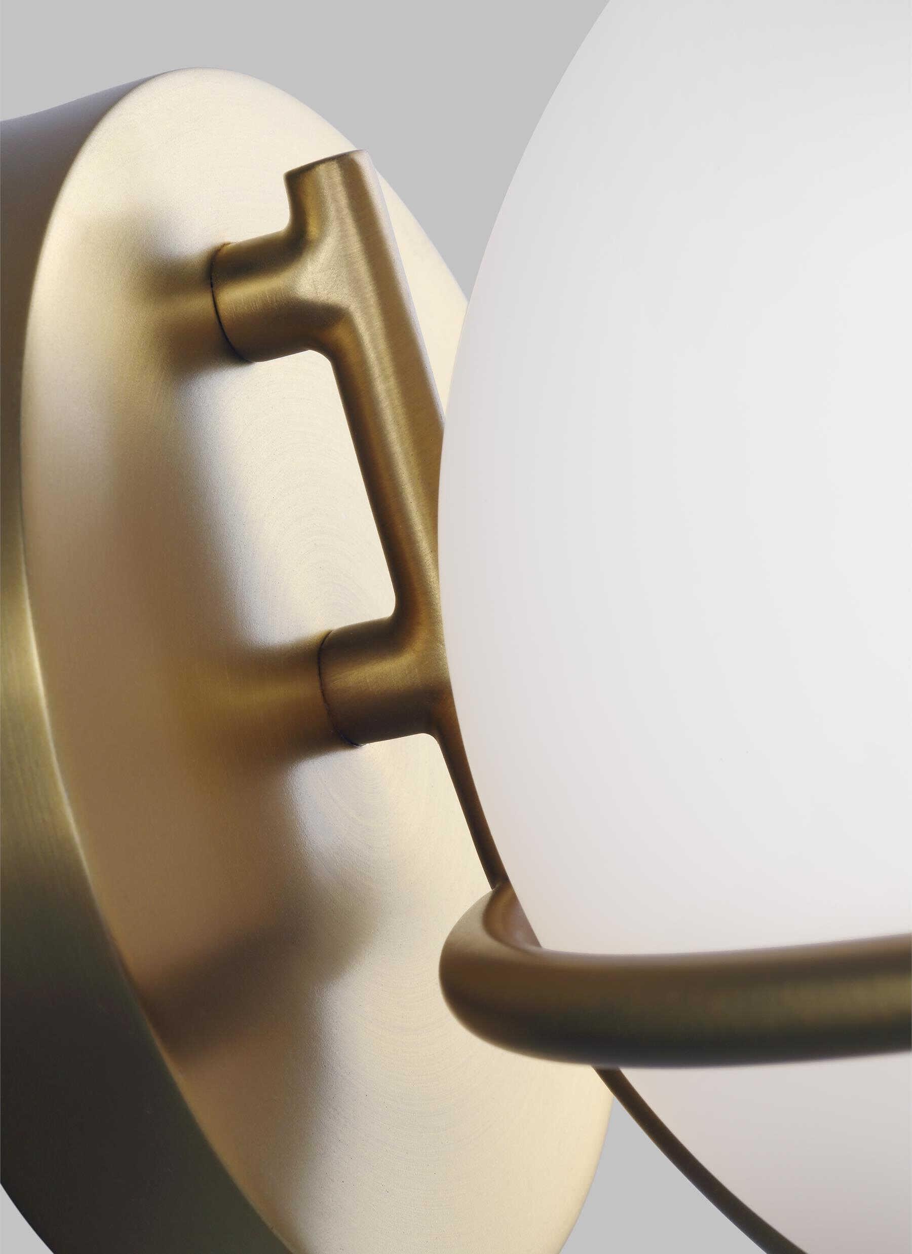 Feiss Apollo 1 Light Brass Wall Light FE-APOLLO1-BB,Elstead Lighting,7