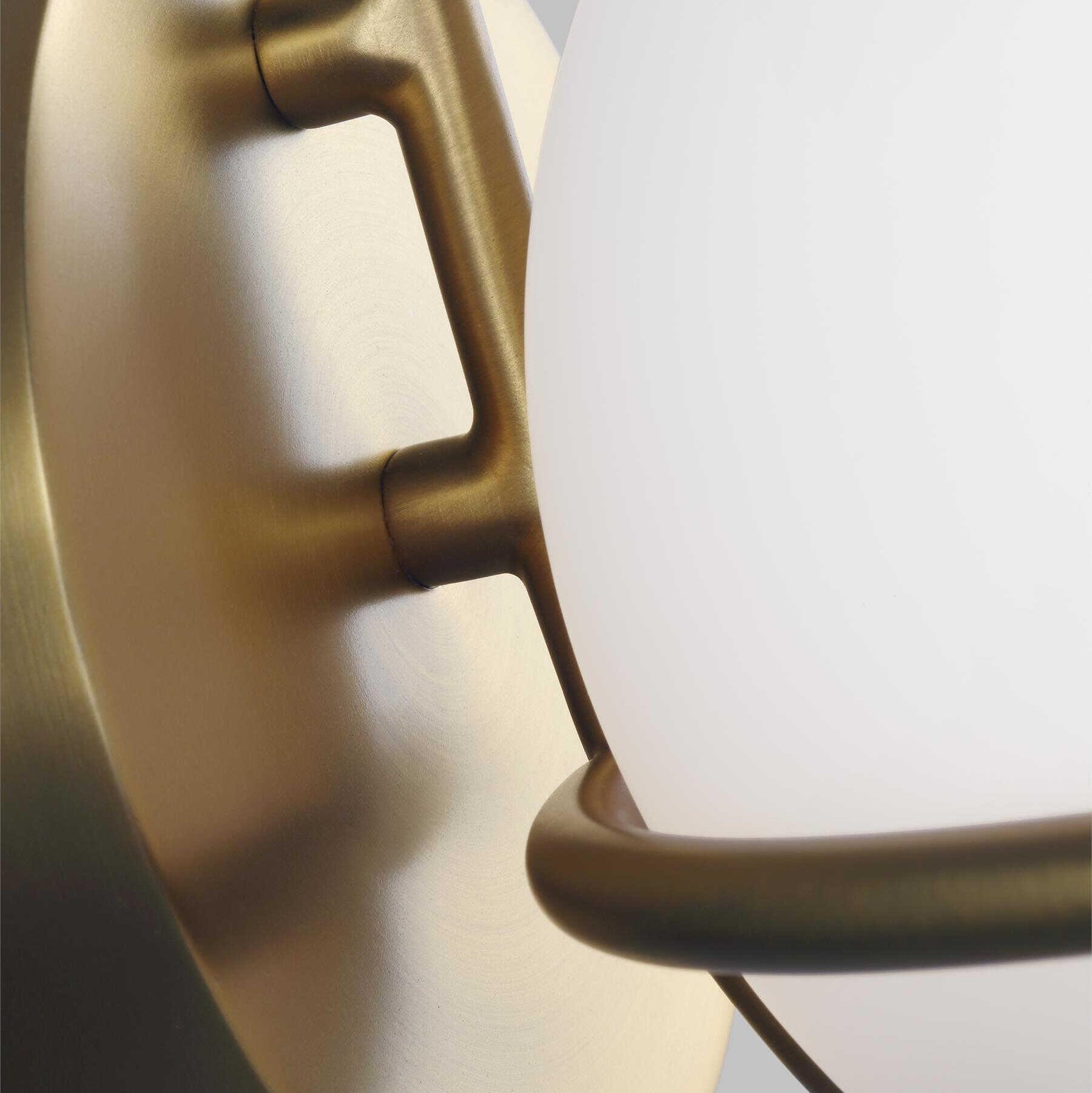 Feiss Apollo 1 Light Brass Wall Light FE-APOLLO1-BB,Elstead Lighting,7