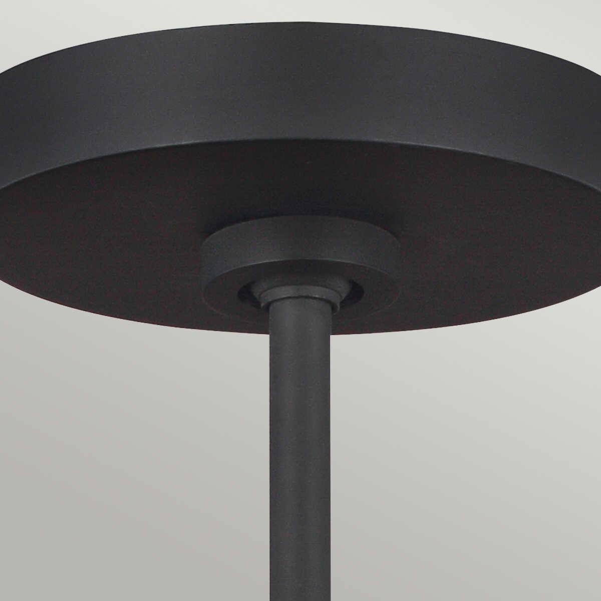 Feiss Asher 5 Light Black Pendant Ceiling Light-Ceiling Pendant Lights-Elstead Lighting-2-Tiffany Lighting Direct