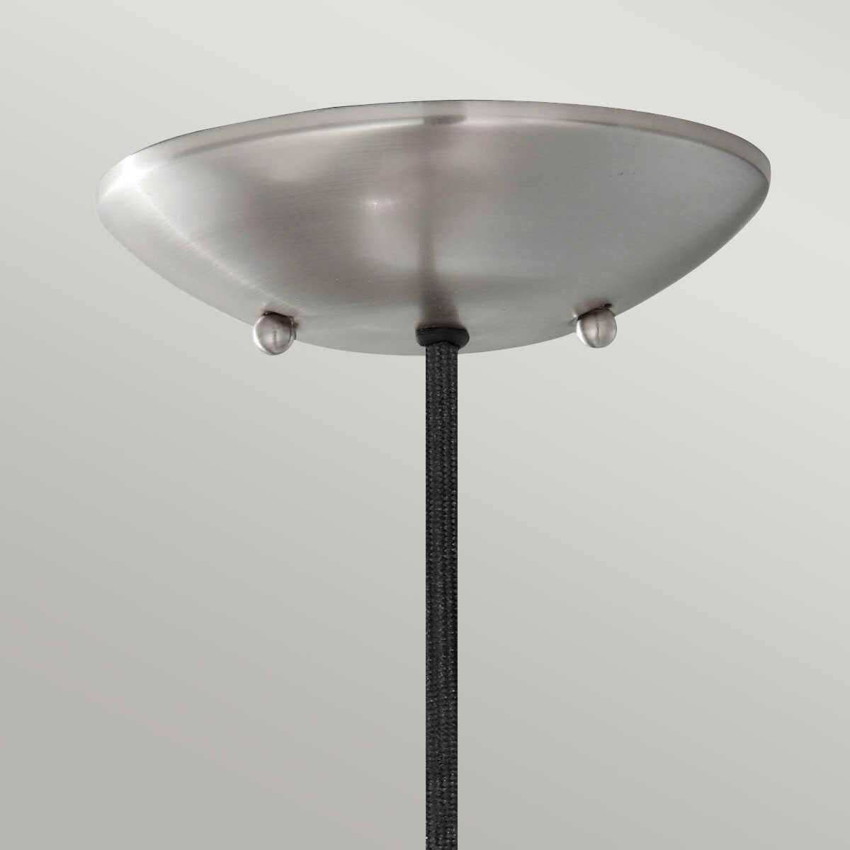 Feiss Beso Bushed Steel Pendant Ceiling Light-Ceiling Pendant Lights-Elstead Lighting-5-Tiffany Lighting Direct