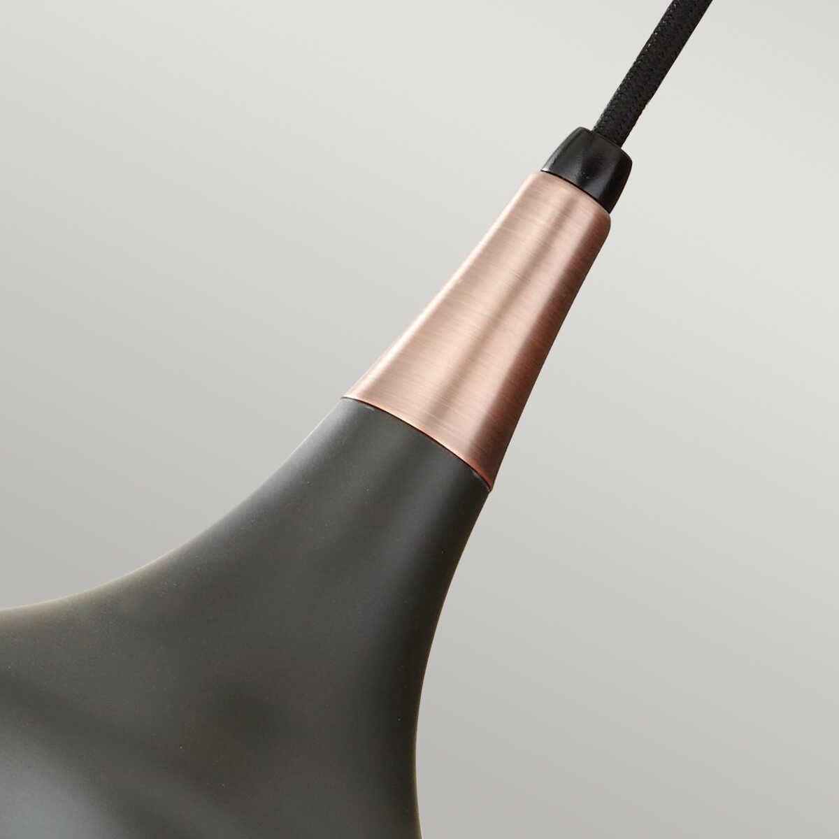 Feiss Beso Mini Dark Bronze Pendant Ceiling Light-Ceiling Pendant Lights-Elstead Lighting-6-Tiffany Lighting Direct