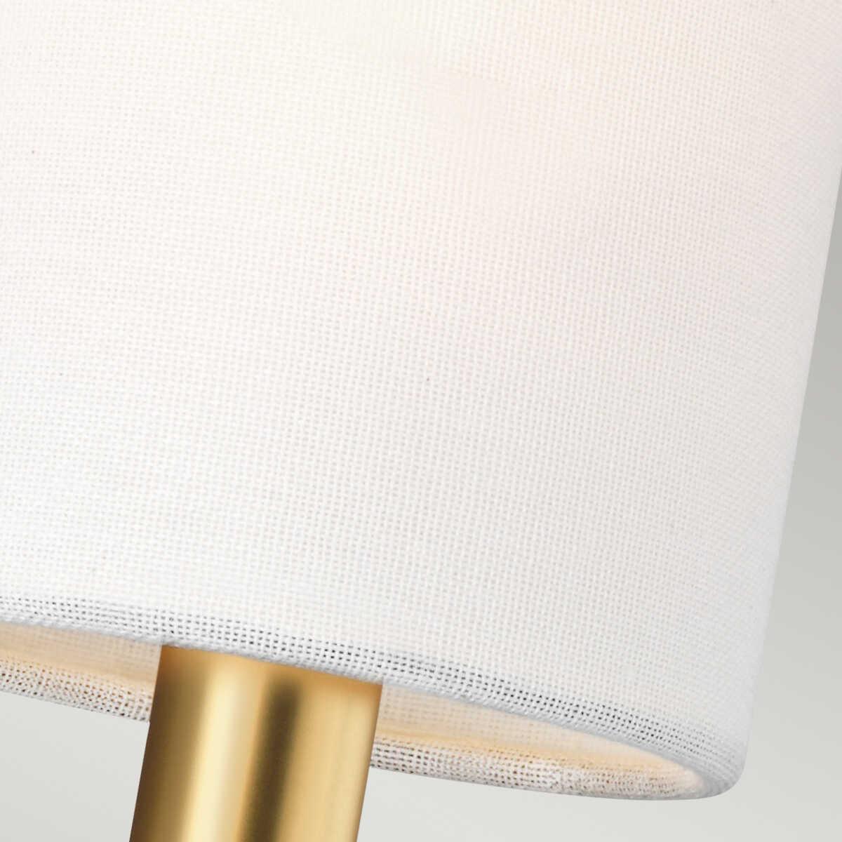 Feiss Brianna 2 Light Brass Wall Light FE-BRIANNA2-BB,Elstead Lighting, hallway lighting close up