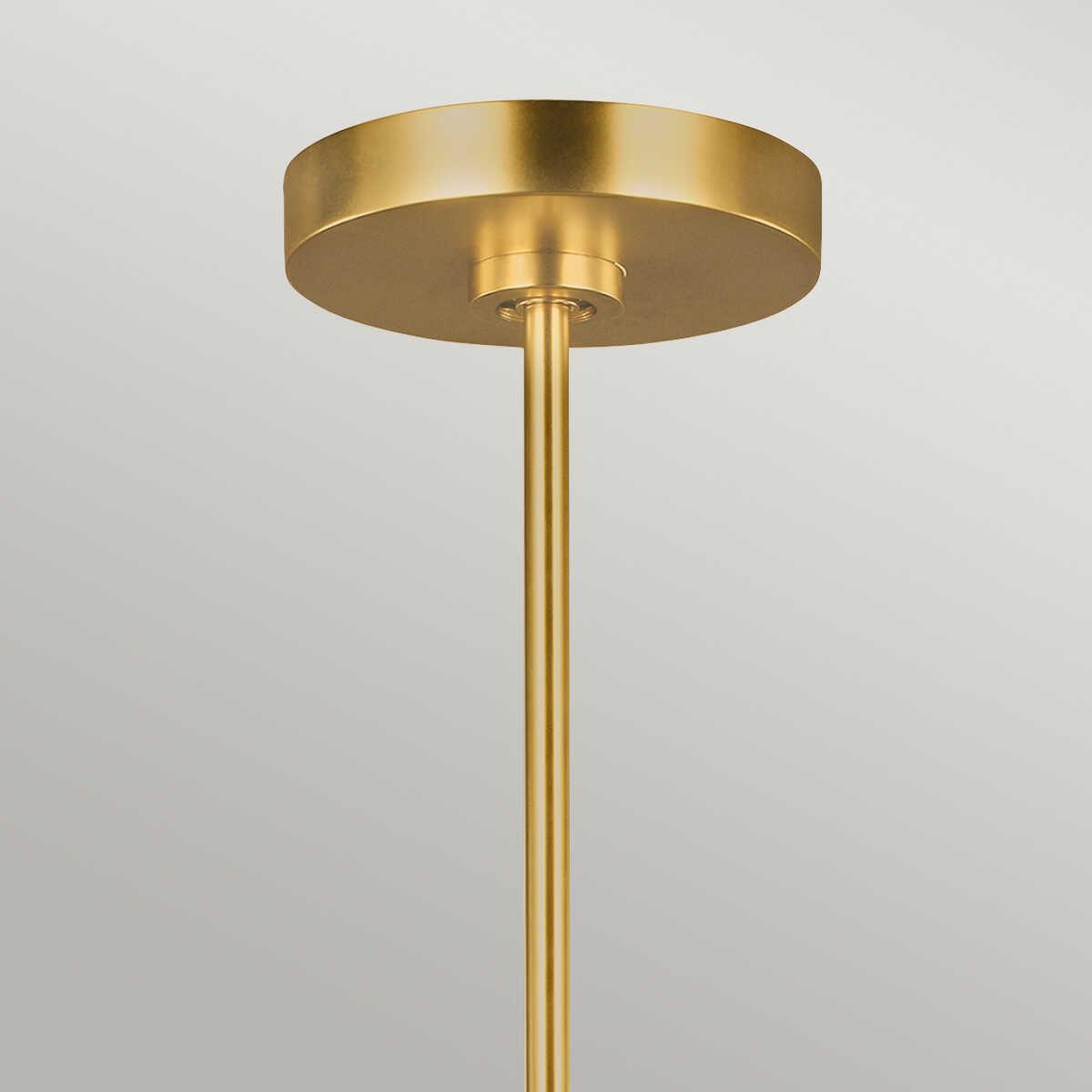 Feiss Brianna 9 Light Chandelier - Burnished Brass-Elstead Lighting-5-Tiffany Lighting Direct