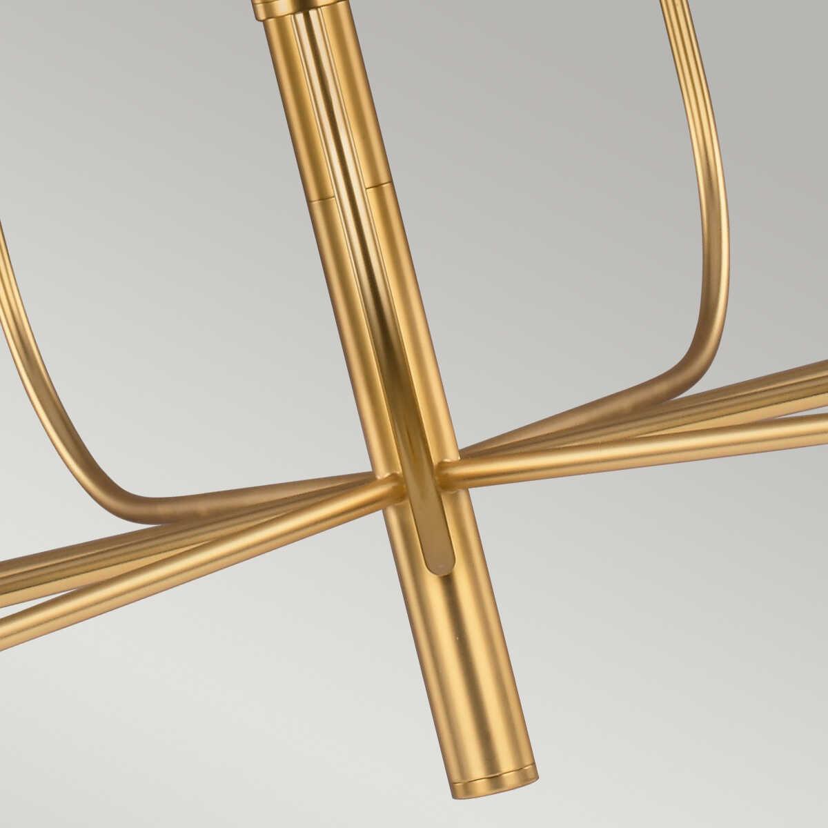 Feiss Brianna 9 Light Chandelier - Burnished Brass-Elstead Lighting-6-Tiffany Lighting Direct