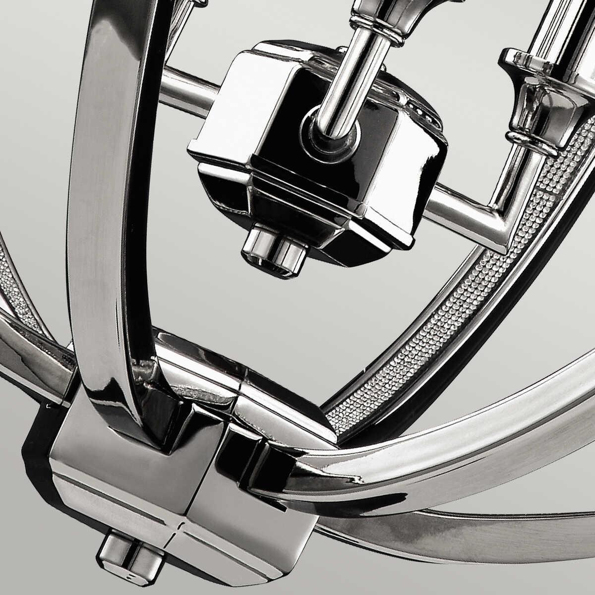 Feiss Corinne 3 Light Nickel Medium Pendant Ceiling Light-Ceiling Pendant Lights-Elstead Lighting-7-Tiffany Lighting Direct