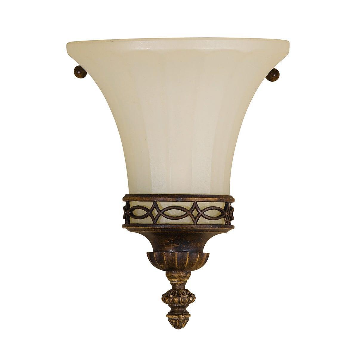 feiss drawing room 1 light small walnut wall uplighter