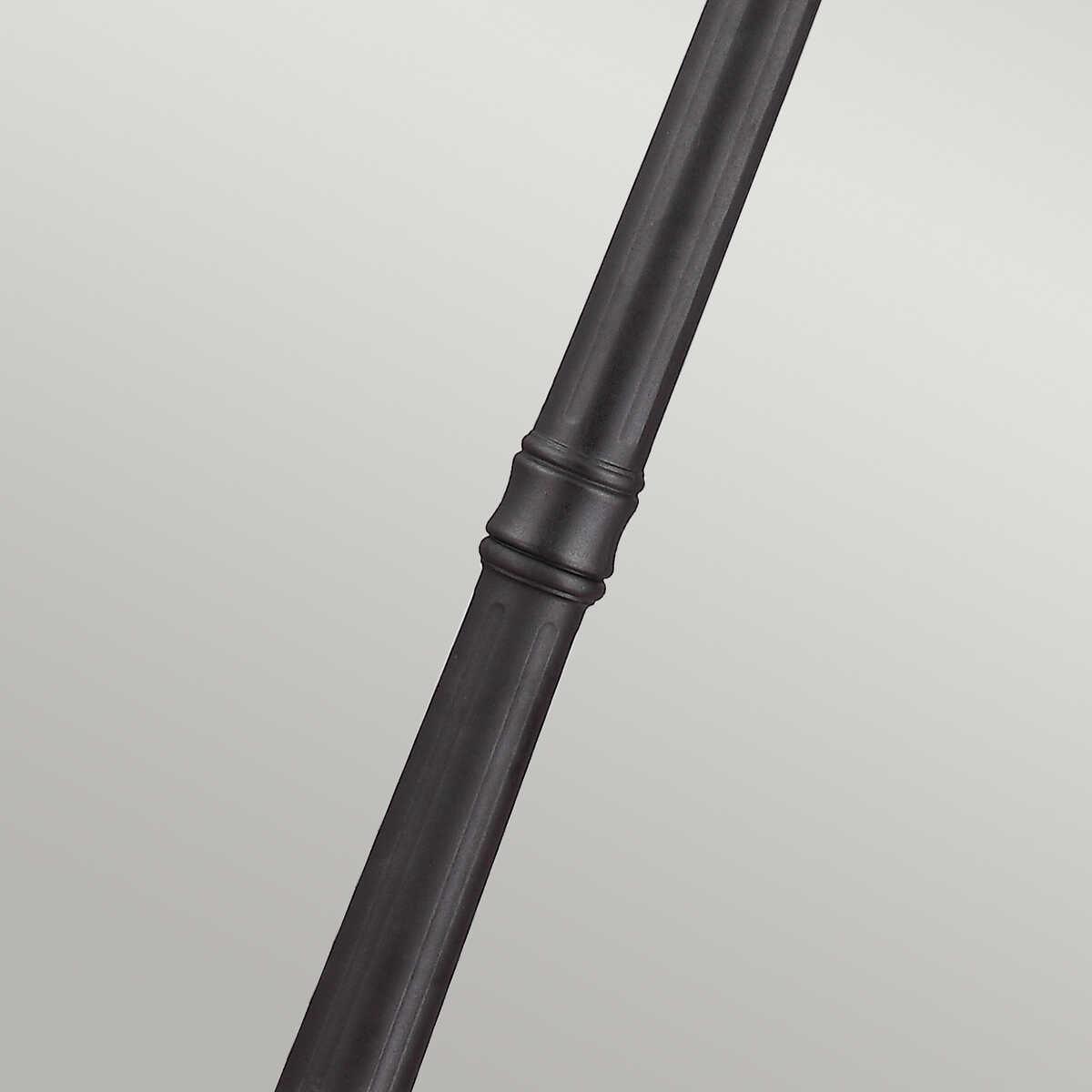 elstead english bridle black finish large outdoor lamp post lantern Living Room Close Up