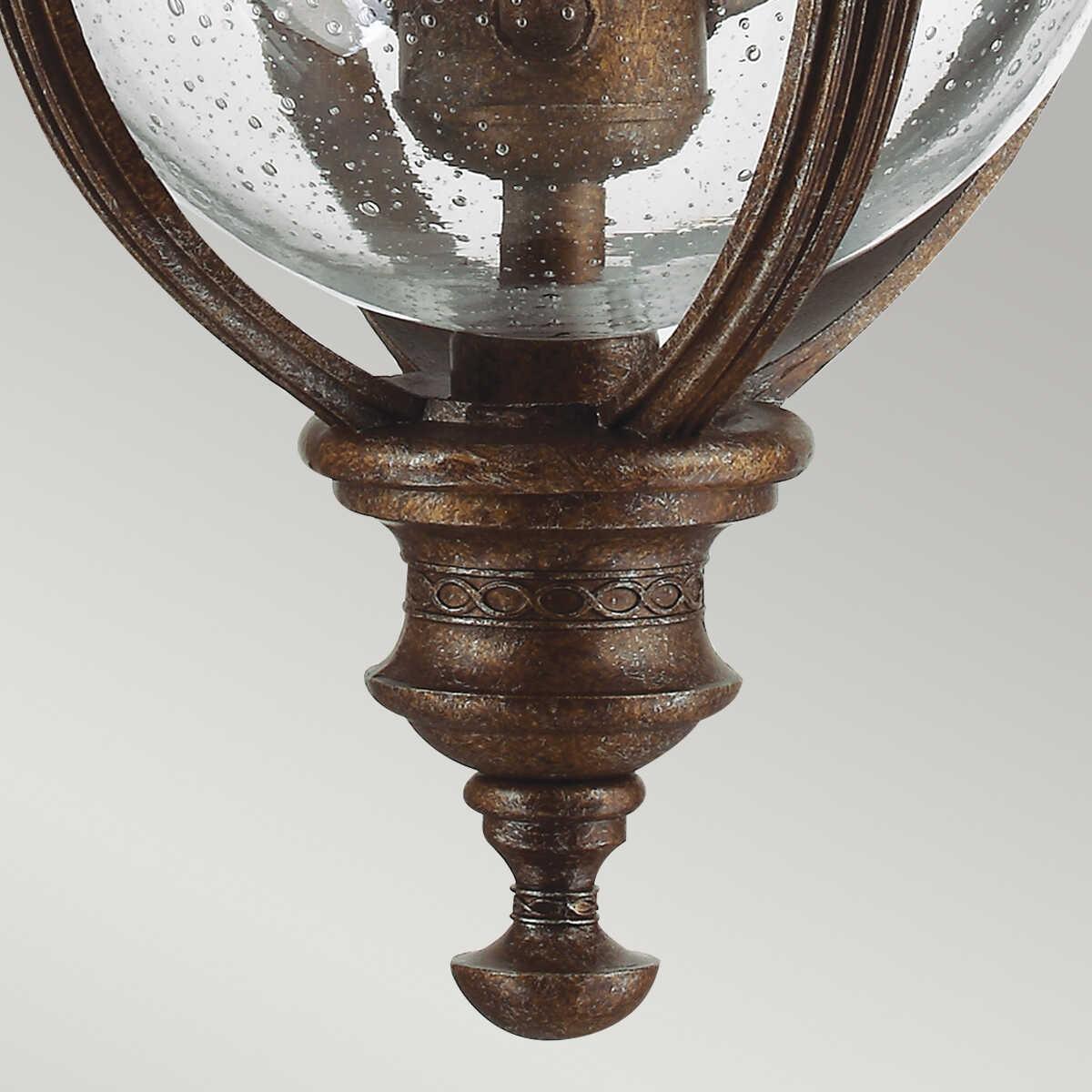 elstead english bridle british bronze finish medium outdoor pendant lantern Other Close Up