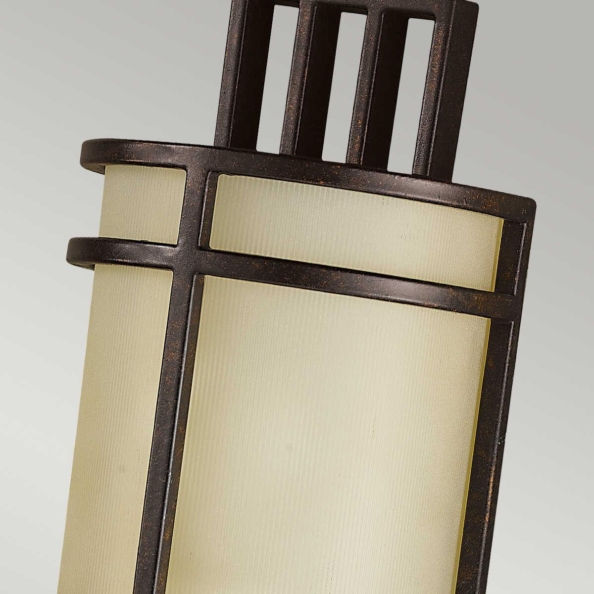 Feiss Fusion 1 Light Grecian Bronze Wall Light FE-FUSION5,Elstead Lighting, hallway lighting in situe