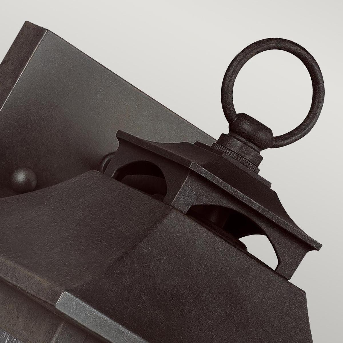 feiss galena 1 light small outdoor wall lantern Close Up