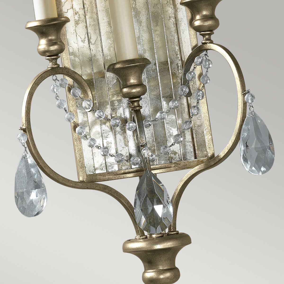 feiss gianna 3lt wall light fe gianna3w Living Room Close Up