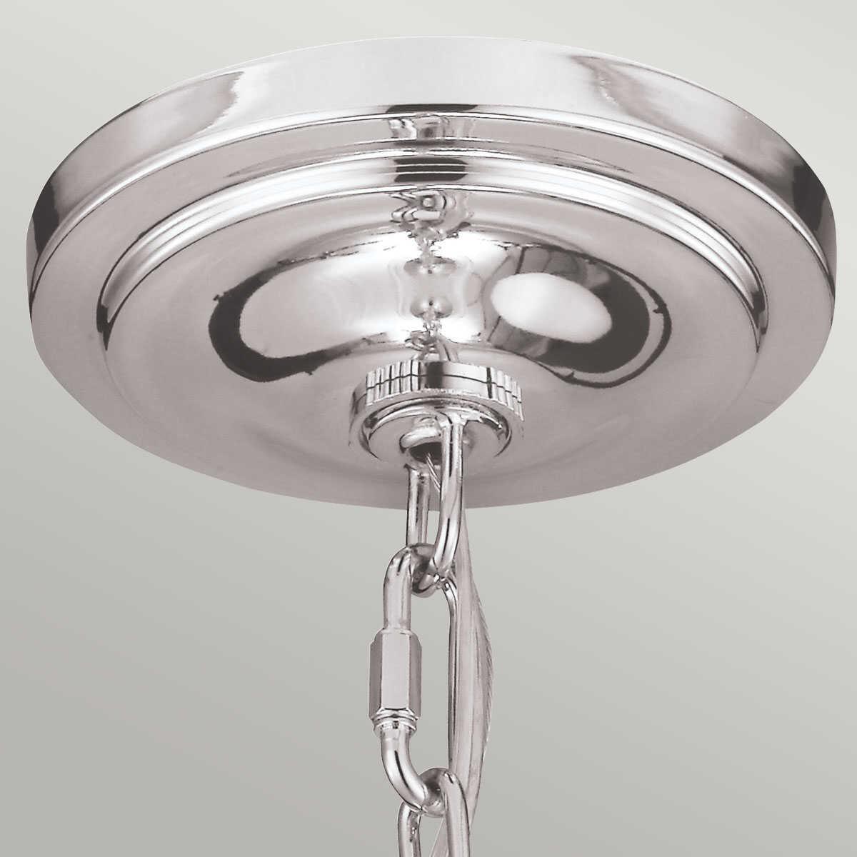 Feiss Hounslow Mini Polished Nickel Pendant Ceiling Light-Ceiling Pendant Lights-Elstead Lighting-4-Tiffany Lighting Direct