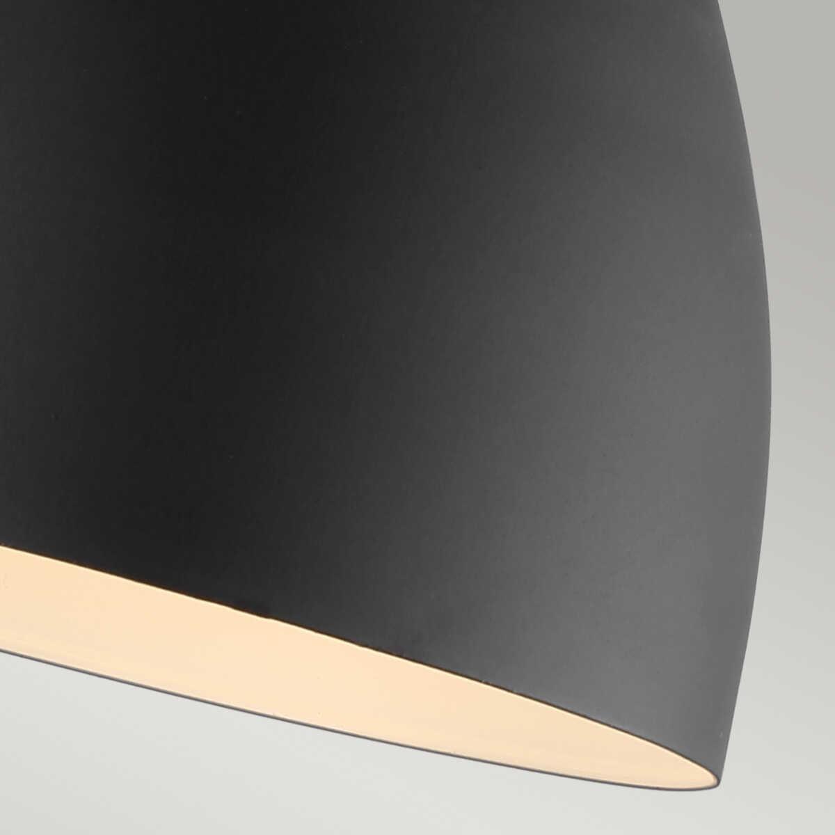 Feiss Joan 1 Light Black & Brass Wall Light FE-JOAN1-MB,Elstead Lighting, wide image in hallway