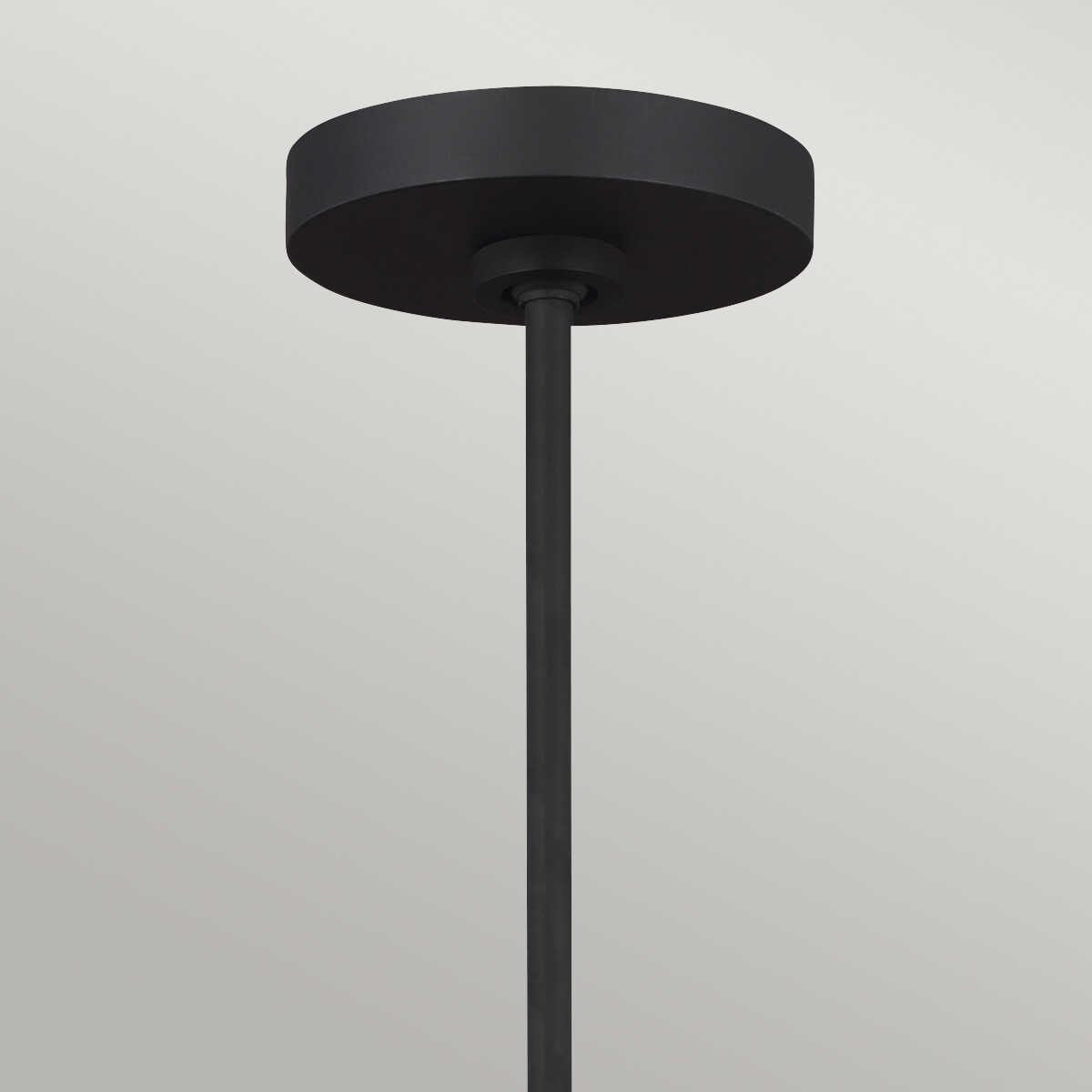 Feiss Joan 5 Light Black & Brass Chandelier Ceiling Light-Elstead Lighting-2-Tiffany Lighting Direct