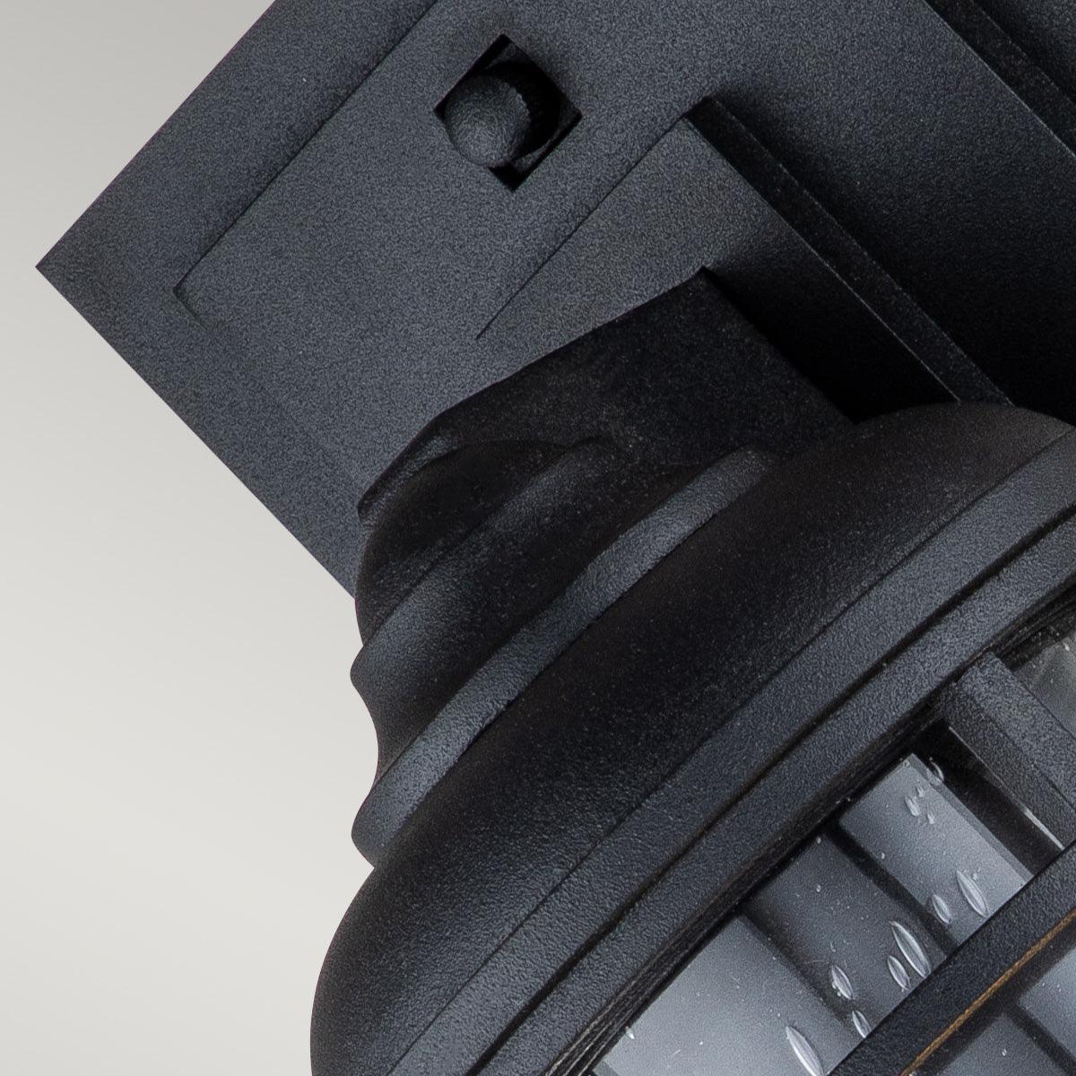 feiss lighthouse 1 light small black outdoor wall lantern Living Room Close Up