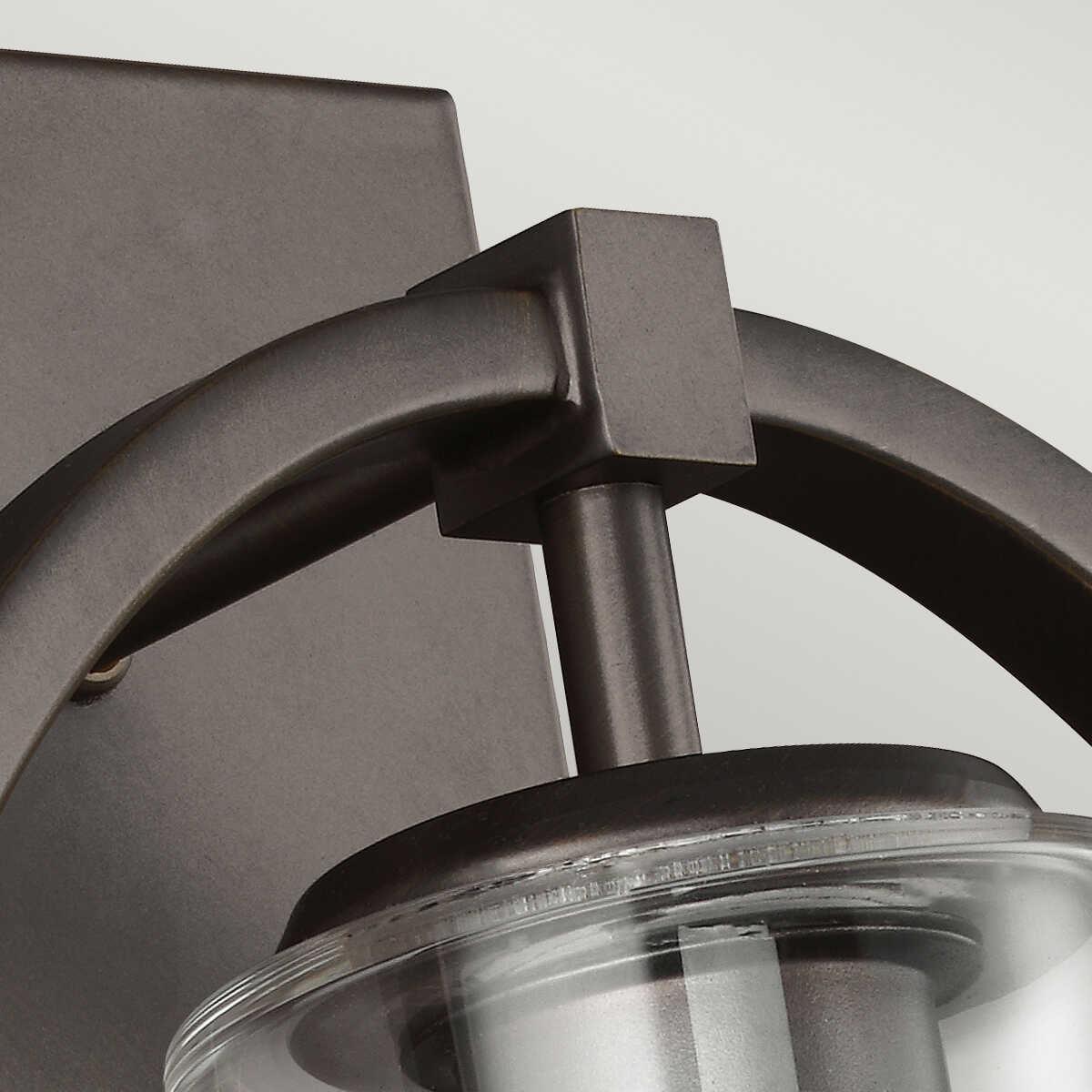 Feiss Marlena 1 Light Bronze Wall Light FE-MARLENA1-ANBZ,Elstead Lighting close up