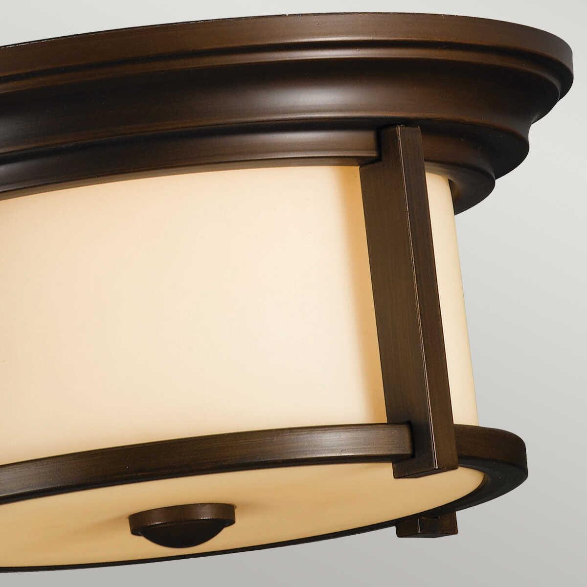 elstead merrill heritage bronze finish outdoor flush lantern Living Room Close Up