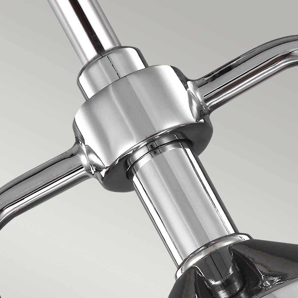 feiss paulson 1 light mini pendant chrome bathroom light Detailed Close Up