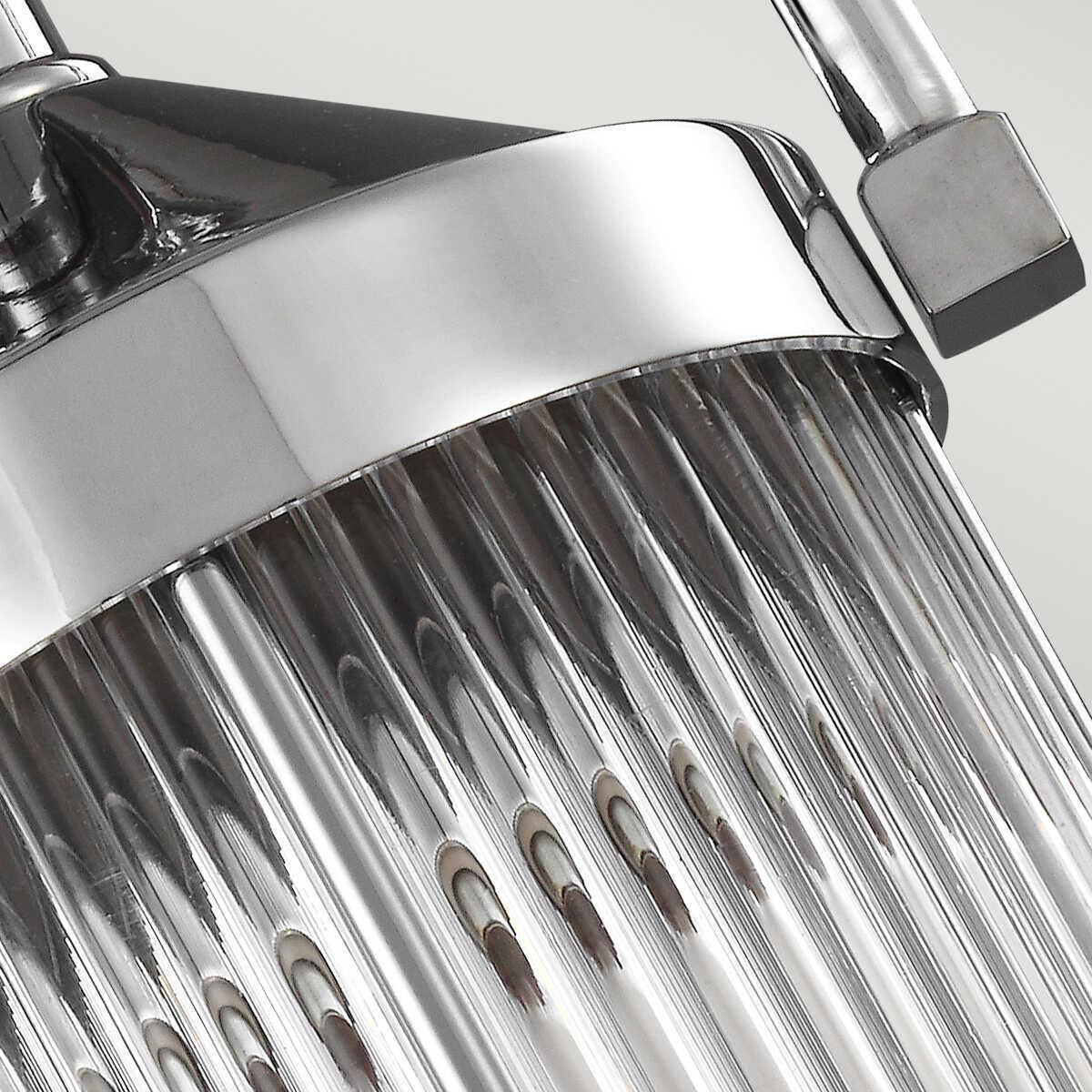 feiss paulson 1 light mini pendant chrome bathroom light Other Close Up