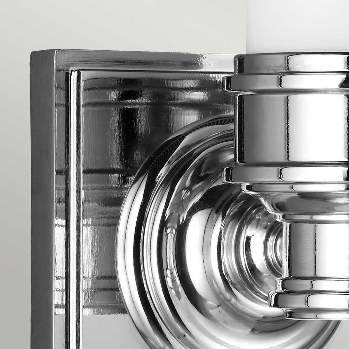 feiss payne polished chrome finish bathroom wall light Living Room Close Up