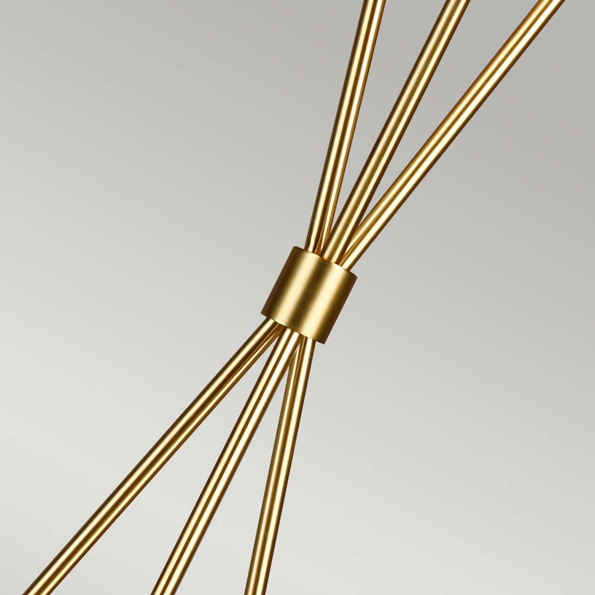 Feiss Penny 1 Light Brass Floor Lamp - Elstead Lighting by Elstead Lighting 4