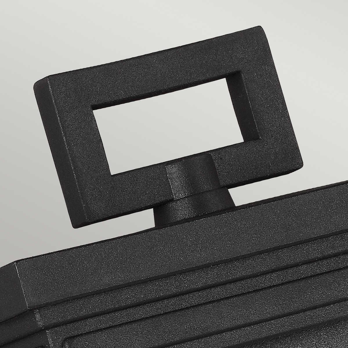 feiss roscoe small outdoor wall light Detailed Close Up