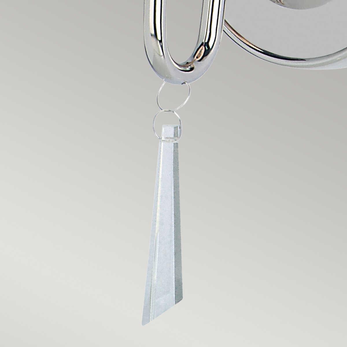 elstead finsbury park polished nickel 1lt wall light fp1 pol nickel Close Up LED Bulb