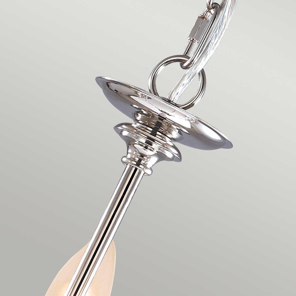 Elstead Finsbury Park Polished Nickel 3 Light Chandelier-Elstead Lighting-5-Tiffany Lighting Direct