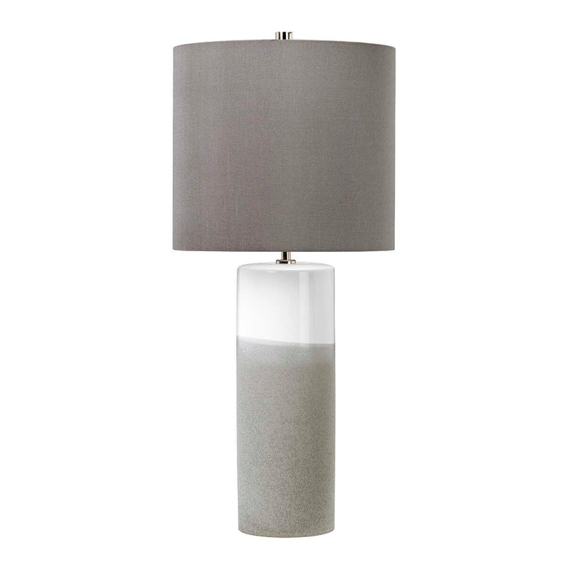 Fulwell White Ceramic Table Lamp unlit