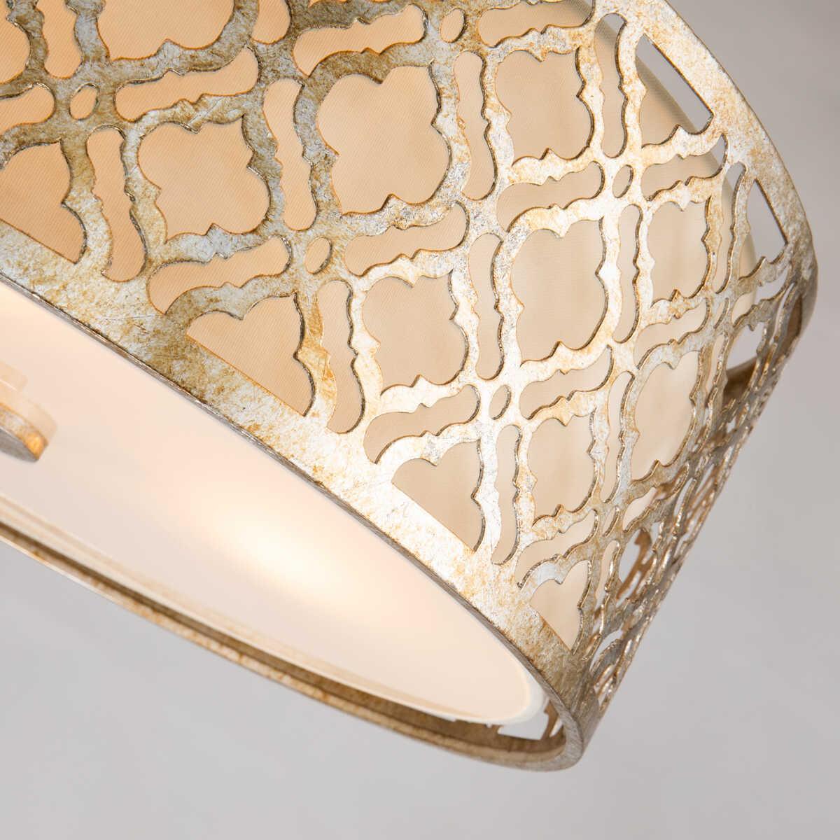 Gilded Nola Arabella 3 Light Duo-Mount Large Pendant-Ceiling Pendant Lights-Elstead Lighting-7-Tiffany Lighting Direct