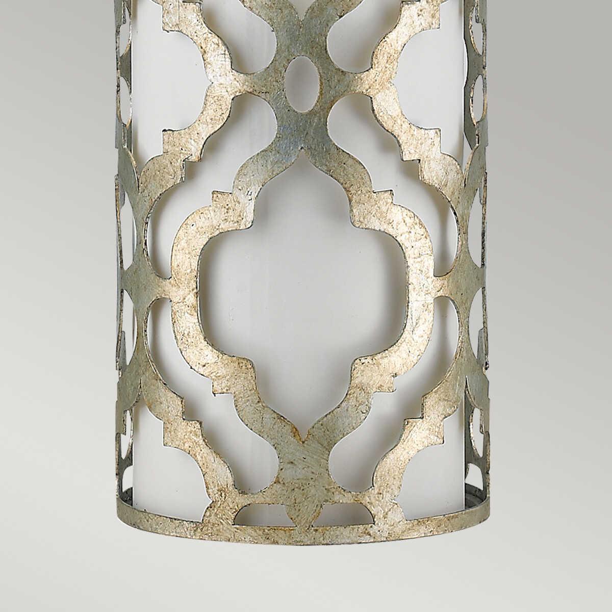 Gilded Nola Arabella 1 Light Silver Table Lamp 4