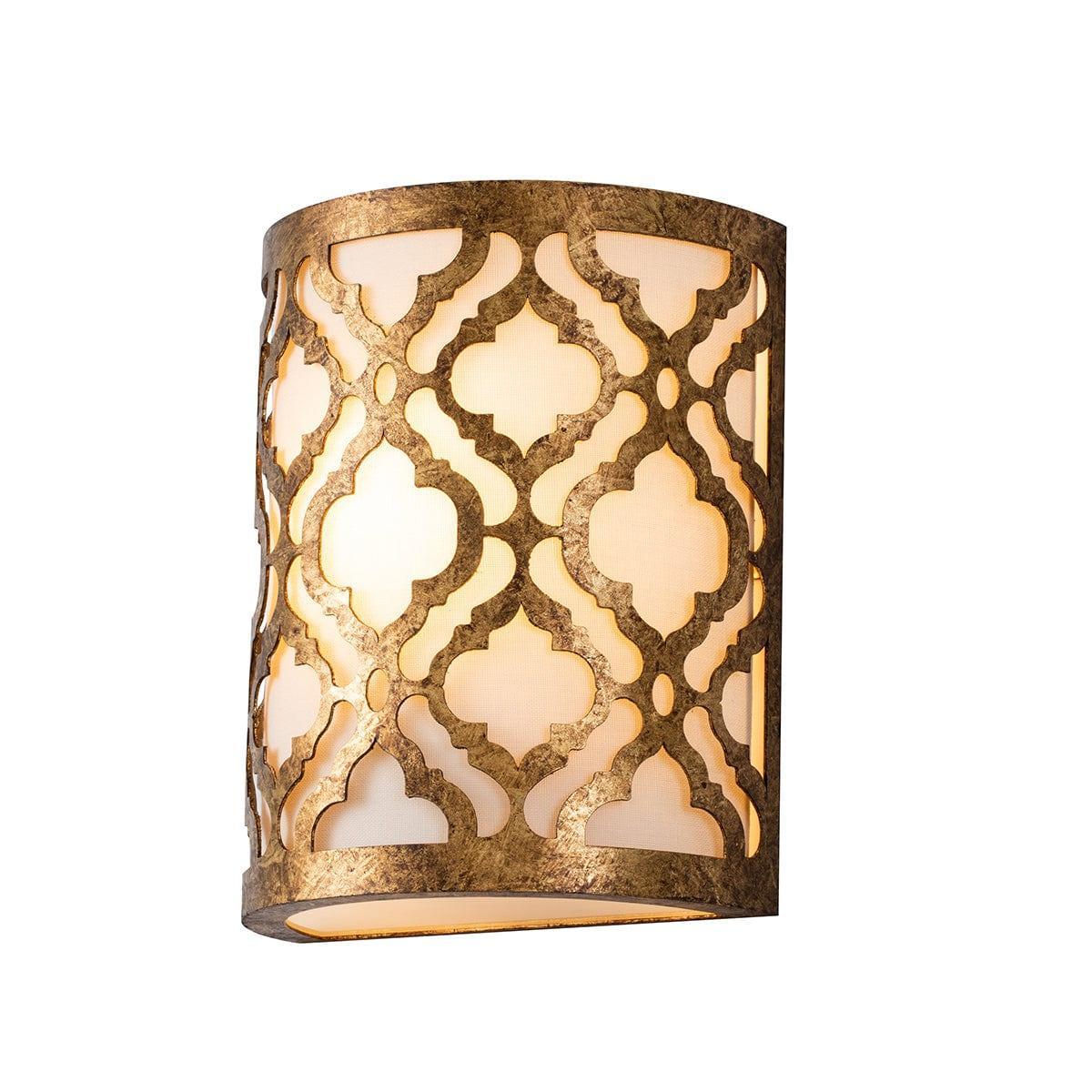 Gilded Nola Arabella 1 Light Gold Wall Light image 1