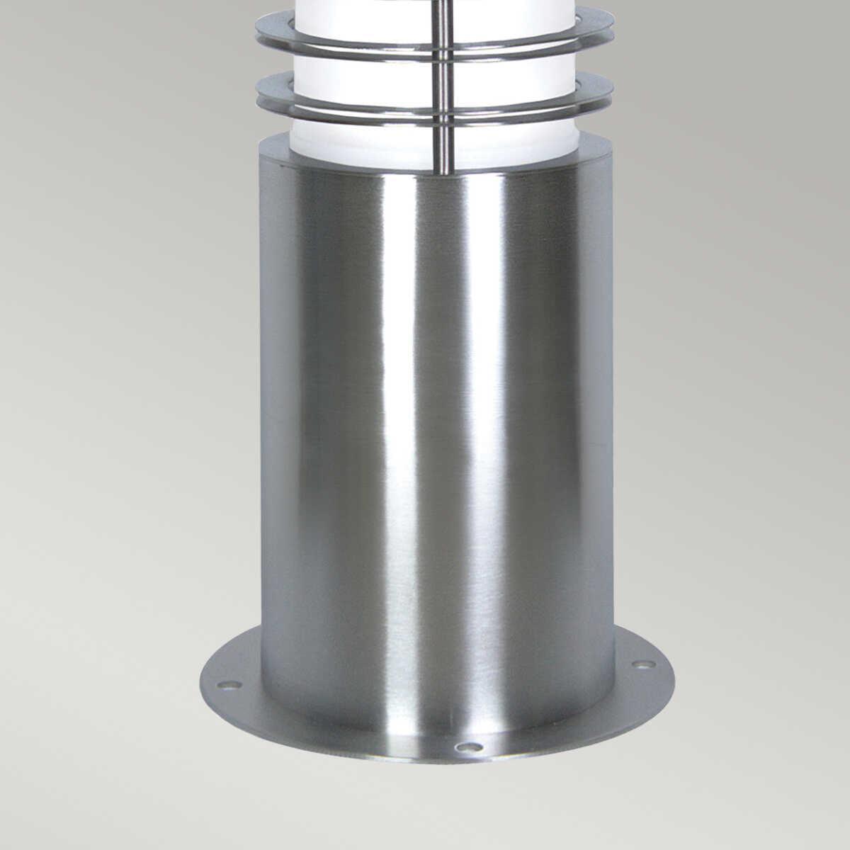 elstead sandbanks stainless steel mini bollard light Living Room Close Up