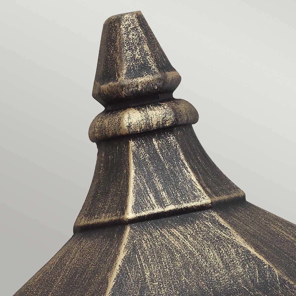 Elstead Cricklade Black-Gold Finish Outdoor Wall Exterior Wall image